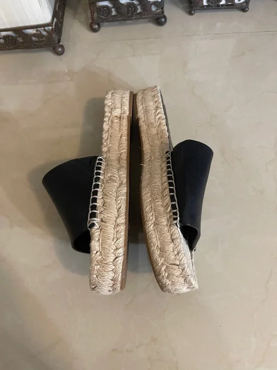 DKNY Camillo Womens espadrilles Sandals Black size 8M - Picture 5 of 9